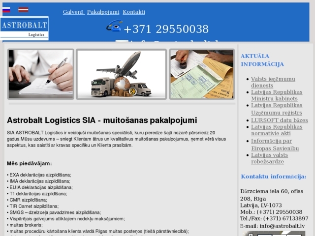 Astrobalt hydraulic systems, SIA